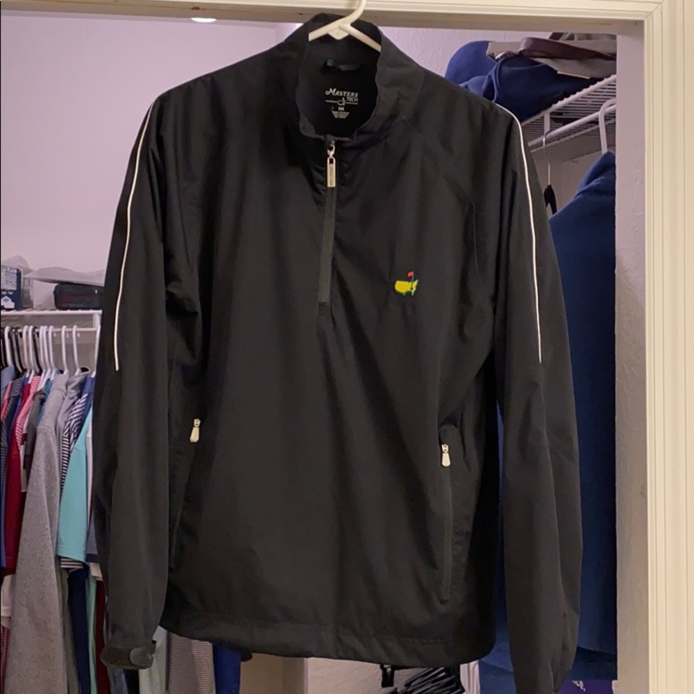 Masters windbreaker quarter zip